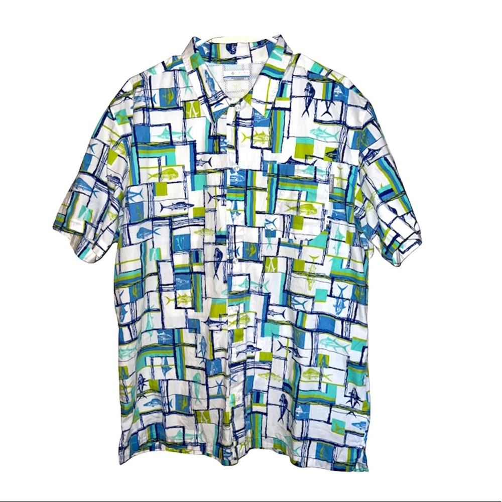 Columbia PFG vented shirt size large